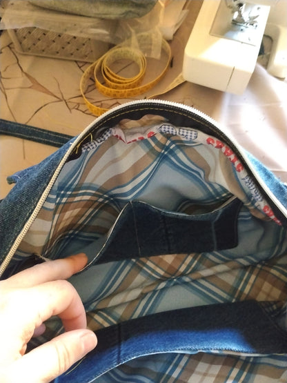 Borsa Denim  Anima Vintage