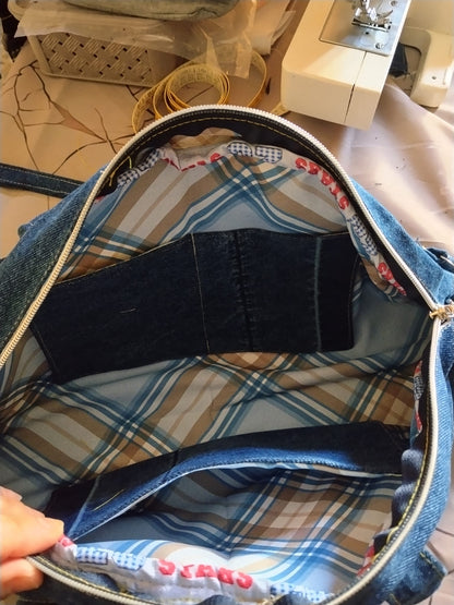 Borsa Denim  Anima Vintage