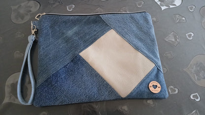 Poschette in denim